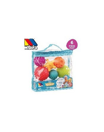 BOLSA BOLAS SENSORIALES 6 PCS