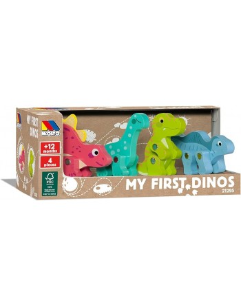 SET DINOSAURIOS MADERA