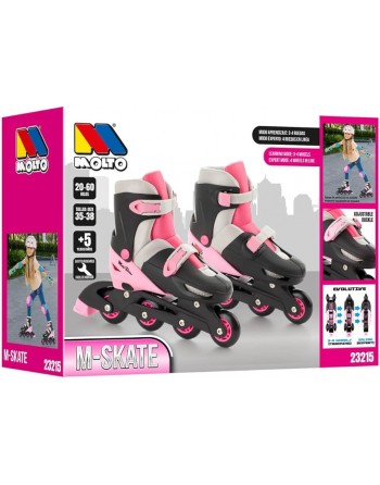 PATIN EN LINEA 3 EN 1 ROSA