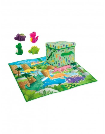 ALFOMBRA MALETIN DINOSAURIOS