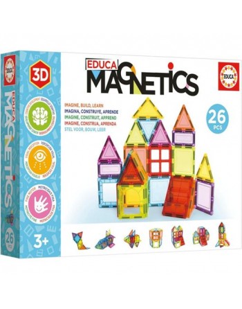 MAGNETICS EDUCA 26 PCS