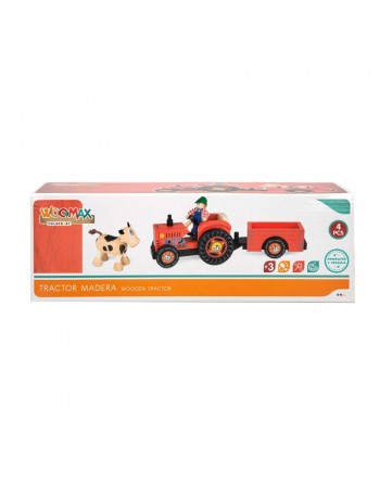 WOOMAX-TRACTOR MADERA 33CM +3A