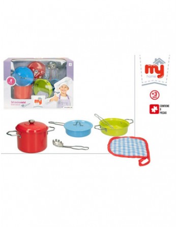 MY HOME SET COCINA METAL 8...