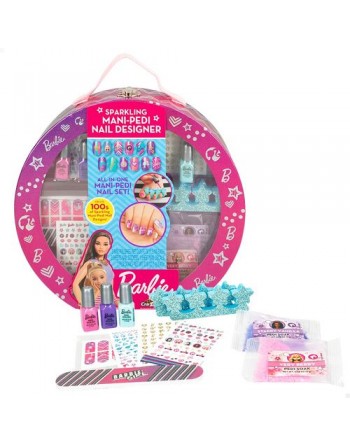 BARBIE ESTUCHE MANICURA &...