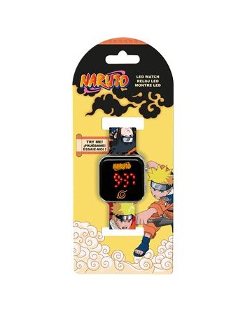 RELOJ LED NARUTO