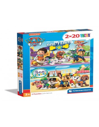PUZZLE 2X20 PAW PATROL
