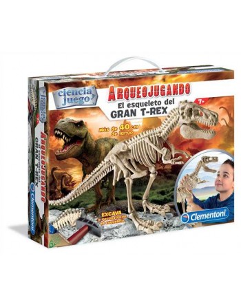 ARQUEOJUGANDO TREX-GIGANTE