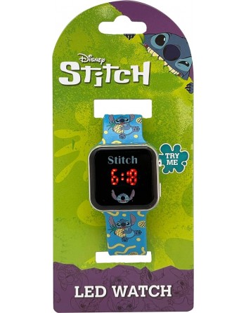 RELOJ LED STITCH