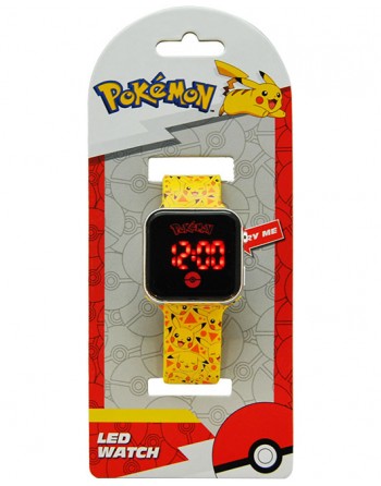 RELOJ LED POKEMON 