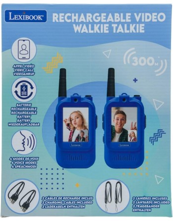 VIDEO WALKIE TALKIE RECARGABLE