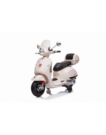 MOTO VESPA SILLON CUERO 12V 