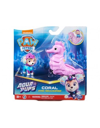 PAW FIGURA AQUA PUPS-CORAL