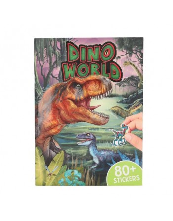 DINO WORLD CON PEGATINAS EN...