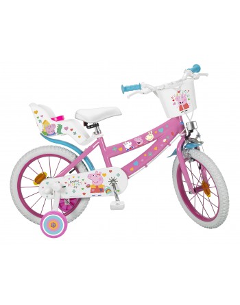 BICICLETA 12 " PEPPA PIG ROSA