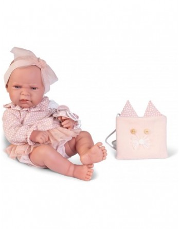 RECIEN NACIDA LEA BOLSO GATITO