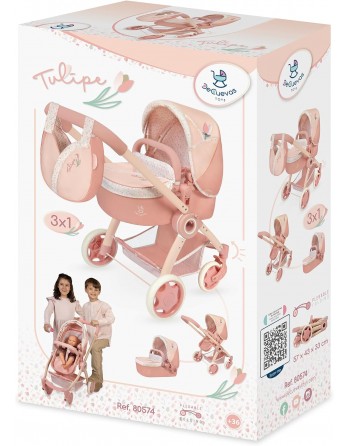 COCHE DE MUÑEC 3X1 PLEGABLE...