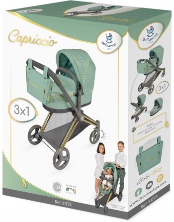 COCHE DE MUÑECA 3X1 PLEGABLE