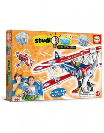 PUZZLE AVION STUDIO 3D