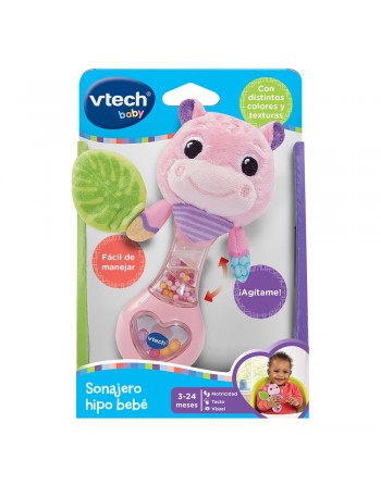 SONAJERO HIPO BEBE ROSA