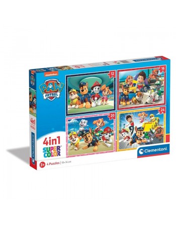 PZL 4 IN 1 PUZZLE PAW PATROL