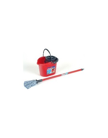 CUBO + FREGONA VILEDA ROJO
