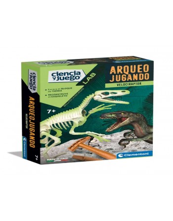 ARQUEOJUGANDO VELOCIRAPTOR...