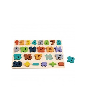 PUZZLE NUMEROS MADERA FSC...