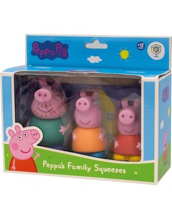 PEPPA PIG: 3 FIGURAS DE BAÑO