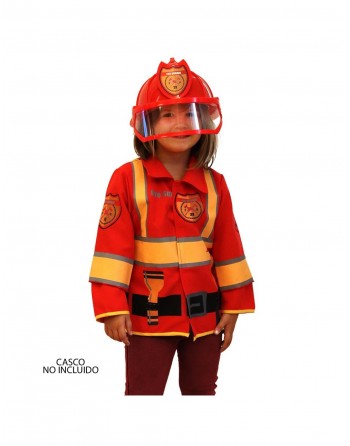 DISFRAZ DE BOMBERO UNISEX
