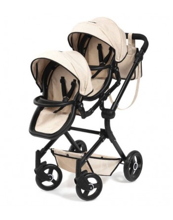 SILLA GEMELOS - TWIN TANDEM...