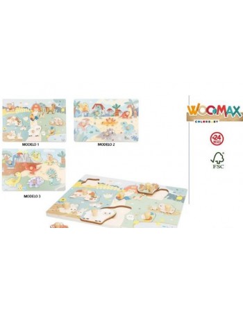 WOOMAX-PUZZLE MADERA...