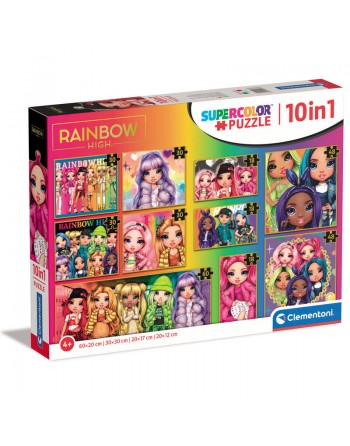 PUZZLE 10 IN 1 RAINBOW HIGH...