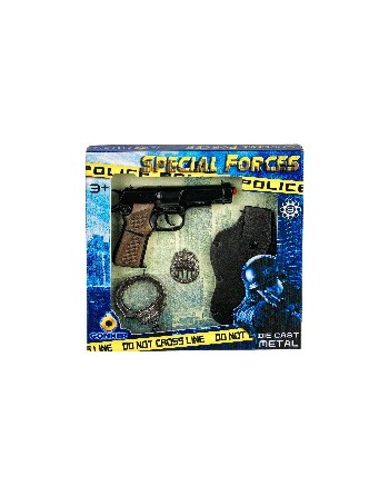 PLAY SET POLICIA 8 TIROS +...