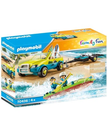 COCHE DE PLAYA CON CANOA (618)