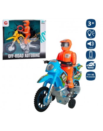 MOTO CROSS FRICCION LUZ Y...