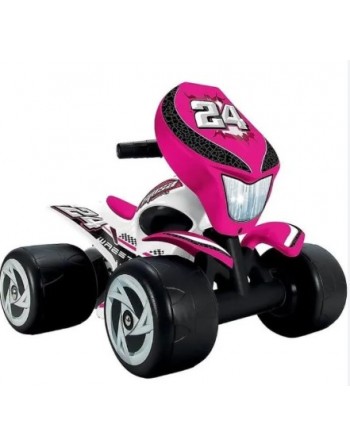QUAD FUCSIA Y BLANCO 6V