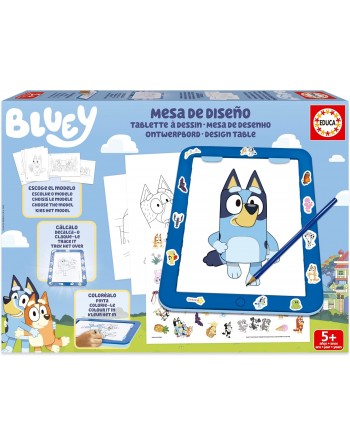 MESA DE DISEÑO BLUEY