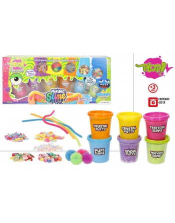  MEGA SET CREA TU SLIME 6...