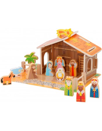 BELEN MADERA 20 PZAS +3A